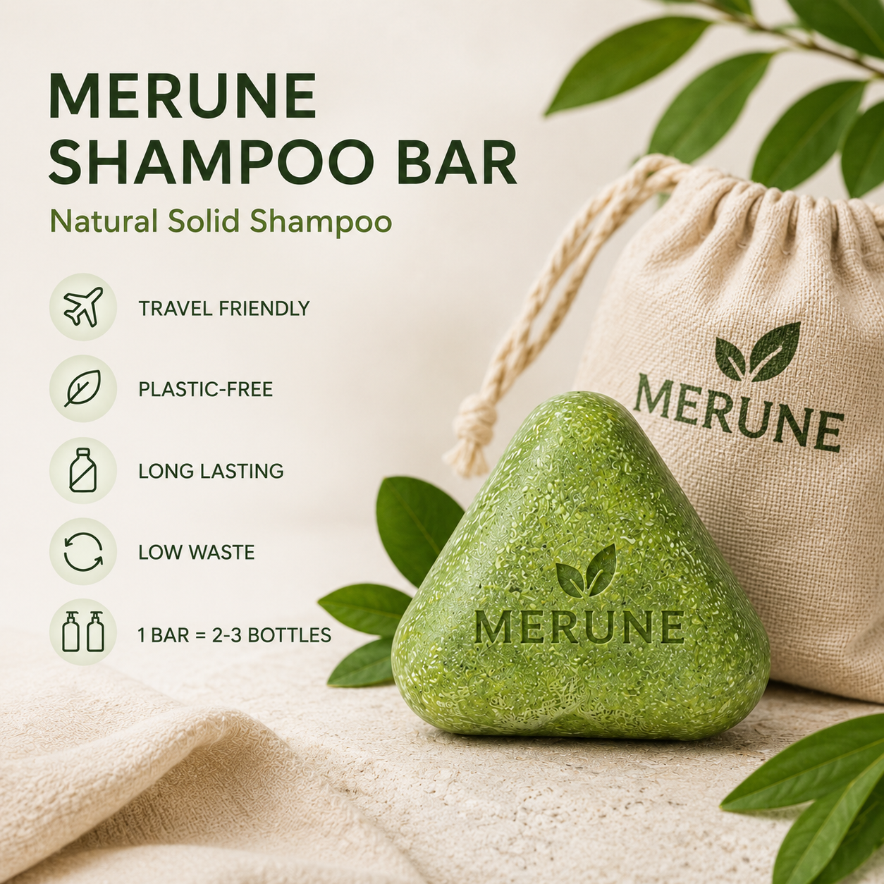 MERUNE Scalp Revival Bar