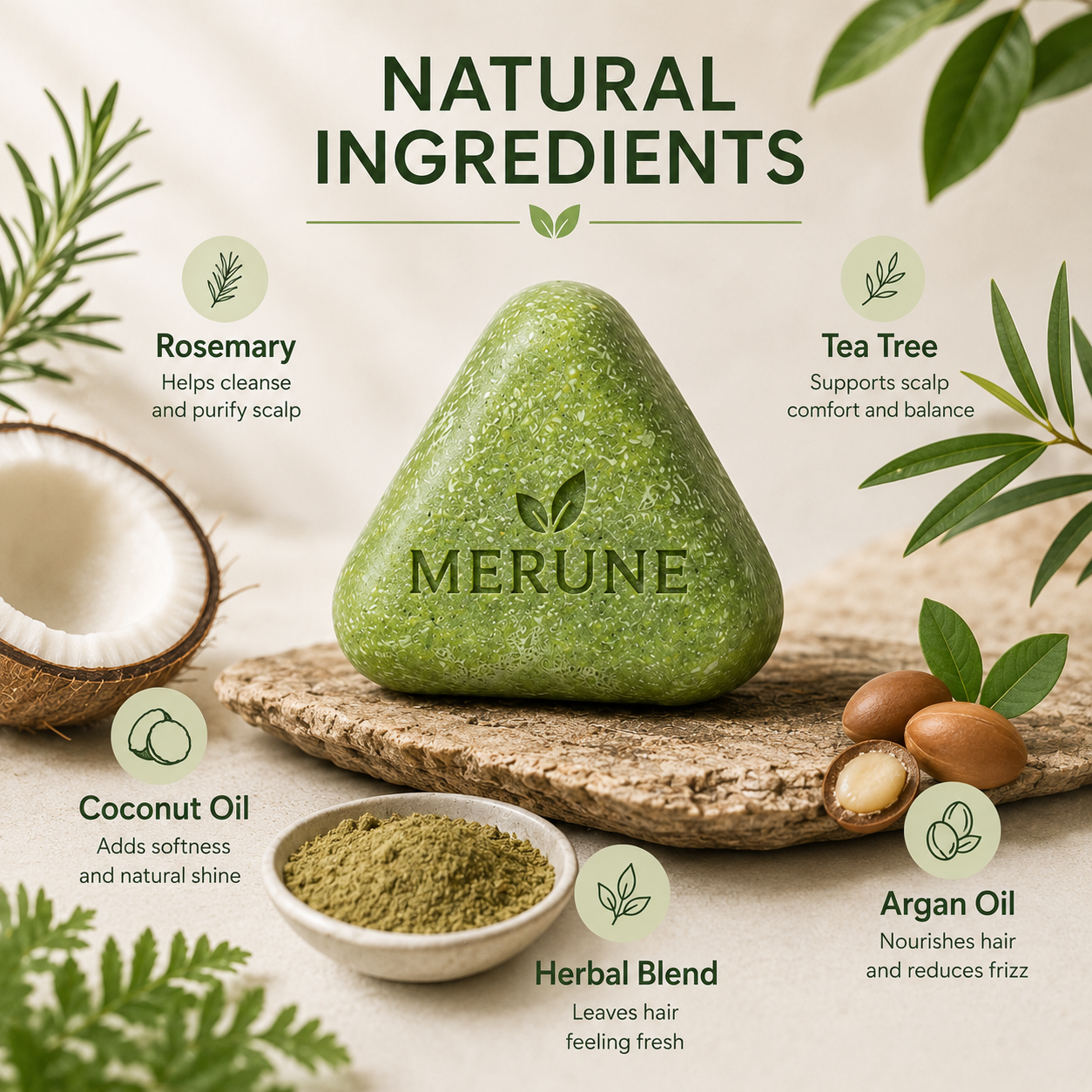 MERUNE Scalp Revival Bar